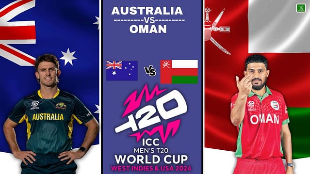 Australia vs Oman T20 World Cup 2024