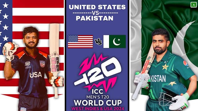 Pakistan vs United States T20 world cup 2024