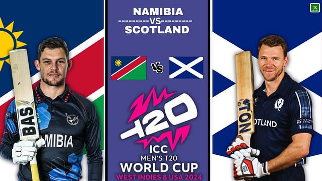 Scotland vs Namibia T20 world Cup 2024