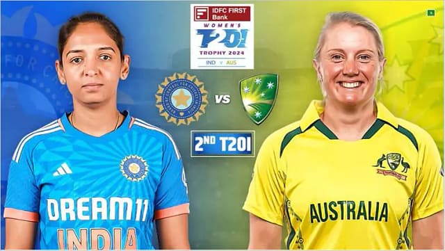 India Women vs Australia Women 2nd T20 Scorecard