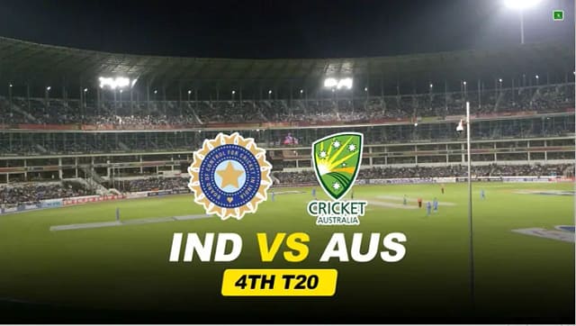 IND vs AUS 4th T20 Highlights