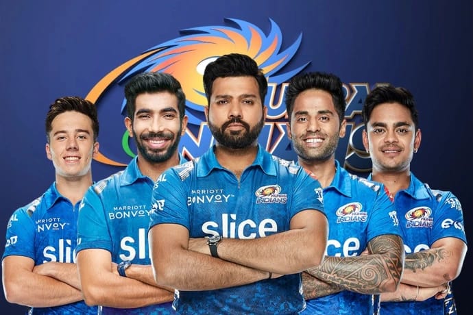 आईपीएल 2023 प्लेऑफ में क्वालीफाई करने वाली टीम (Mumbai indian's)