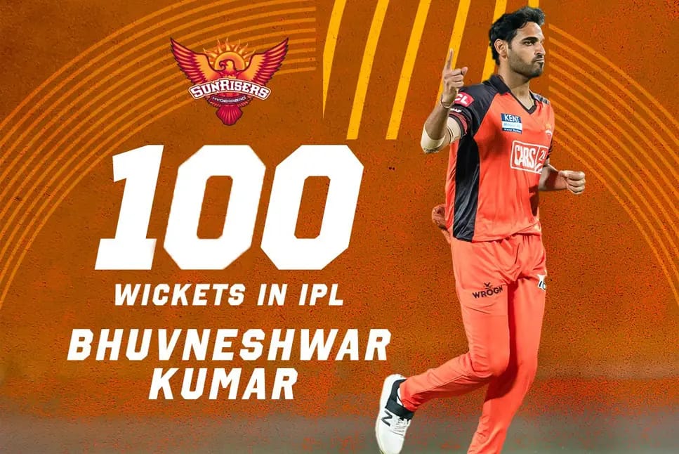 आईपीएल इतिहास में सबसे तेज 100 विकेट लेने वाले गेंदबाज (Bhuvneshwar Kumar)
